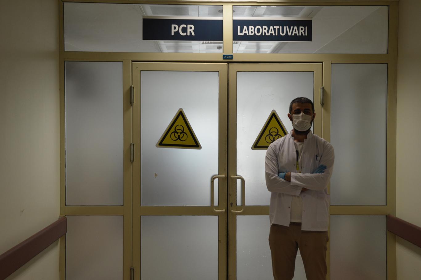 Siirt Eğitim ve Araştırma Hastanesine kurulan PCR test merkezi hizmet vermeye başladı